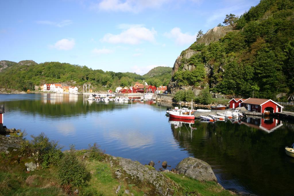 Bjornevag Ferie Farsund Exterior foto